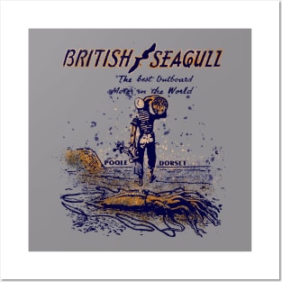 British Seagull outboards Posters and Art